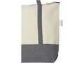 Repose 320 g/m² recycled cotton zippered tote bag 10L 6