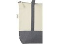 Repose 320 g/m² recycled cotton zippered tote bag 10L 7
