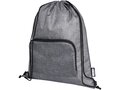 Ash recycled foldable drawstring bag 7L