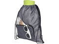 Ash recycled foldable drawstring bag 7L 4