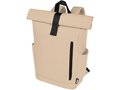 Byron 15.6" GRS RPET roll-top backpack 18L 12
