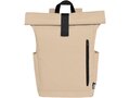 Byron 15.6" GRS RPET roll-top backpack 18L 3