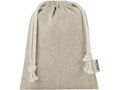 Pheebs 150 g/m² GRS recycled cotton gift bag small 0.5L 1