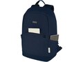 Joey 15.6" GRS recycled canvas anti-theft laptop backpack 18L 4