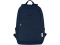 Joey 15.6" GRS recycled canvas anti-theft laptop backpack 18L 1