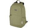 Joey 15.6" GRS recycled canvas anti-theft laptop backpack 18L 7
