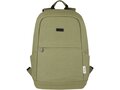 Joey 15.6" GRS recycled canvas anti-theft laptop backpack 18L 8