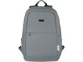 Joey 15.6" GRS recycled canvas anti-theft laptop backpack 18L 15