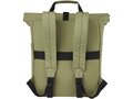 Joey 15” GRS recycled canvas rolltop laptop backpack 15L 9