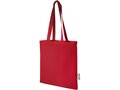Madras 140 g/m2 recycled cotton tote bag 7L 8