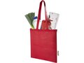 Madras 140 g/m2 recycled cotton tote bag 7L 10