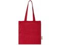 Madras 140 g/m2 recycled cotton tote bag 7L 9