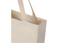 Madras 140 g/m² GRS recycled cotton gusset tote bag 11