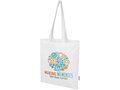 Madras Blend 140 g/m² GRS recycled cotton tote bag 7L 1