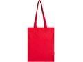 Madras Blend 140 g/m² GRS recycled cotton tote bag 7L 7
