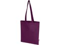 Madras Blend 140 g/m² GRS recycled cotton tote bag 7L 10