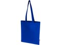 Madras Blend 140 g/m² GRS recycled cotton tote bag 7L 15