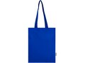 Madras Blend 140 g/m² GRS recycled cotton tote bag 7L 17