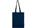 Madras Blend 140 g/m² GRS recycled cotton tote bag 7L 22