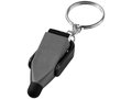 Stylus screen cleaner key chain