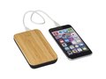 Future bamboo/fabric 6000 mAh wireless power bank 6