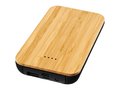 Future bamboo/fabric 6000 mAh wireless power bank 8