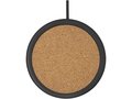Kivi 10W limestone/cork wireless charging pad 4