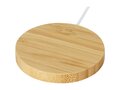 Atra 10W bamboo magnetic wireless charging pad