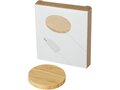 Atra 10W bamboo magnetic wireless charging pad 6