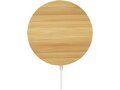 Atra 10W bamboo magnetic wireless charging pad 4