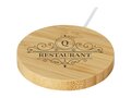 Atra 10W bamboo magnetic wireless charging pad 1