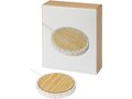 Terrazzo 10W wireless bamboo charging pad 6