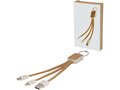 Bates wheat straw and cork 3-in-1 charging cable 6