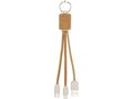 Bates wheat straw and cork 3-in-1 charging cable 4