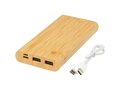 Tulda 10.000 mAh bamboo power bank 5