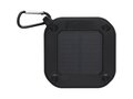 Solo 3W IPX5 RCS recycled plastic solar Bluetooth® speaker with carabiner 5