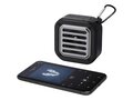 Solo 3W IPX5 RCS recycled plastic solar Bluetooth® speaker with carabiner 6