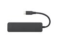 Loop RCS recycled plastic multimedia adapter USB 2.0-3.0 with HDMI port 3