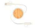 Chechia 5-in-1 recycled plastic 100 cm retractable data sync and 45W fast charge cable 4