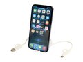 Alasia 5-in-1 100 cm recycled plastic and aluminium retractable data sync and 45W fast charge cable 20