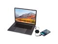 Alasia 5-in-1 100 cm recycled plastic and aluminium retractable data sync and 45W fast charge cable 28