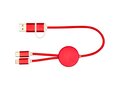 Alasia 5-in-1 recycled aluminium and plastic 30 cm data sync and 27W fast charge cable 3