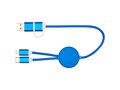Alasia 5-in-1 recycled aluminium and plastic 30 cm data sync and 27W fast charge cable 11