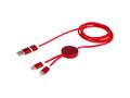 Alasia 5-in-1 recycled aluminium and plastic 150 cm data sync and 27W fast charge cable 4