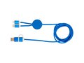 Alasia 5-in-1 recycled aluminium and plastic 150 cm data sync and 27W fast charge cable 10