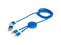 Alasia 5-in-1 recycled aluminium and plastic 150 cm data sync and 27W fast charge cable 12