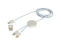 Alasia 5-in-1 recycled aluminium and plastic 150 cm data sync and 27W fast charge cable 19