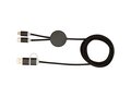 Alasia 5-in-1 recycled aluminium and plastic 150 cm data sync and 27W fast charge cable 25