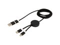 Alasia 5-in-1 recycled aluminium and plastic 150 cm data sync and 27W fast charge cable 26