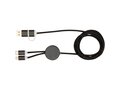 Alasia 5-in-1 recycled aluminium and plastic 150 cm data sync and 27W fast charge cable 24